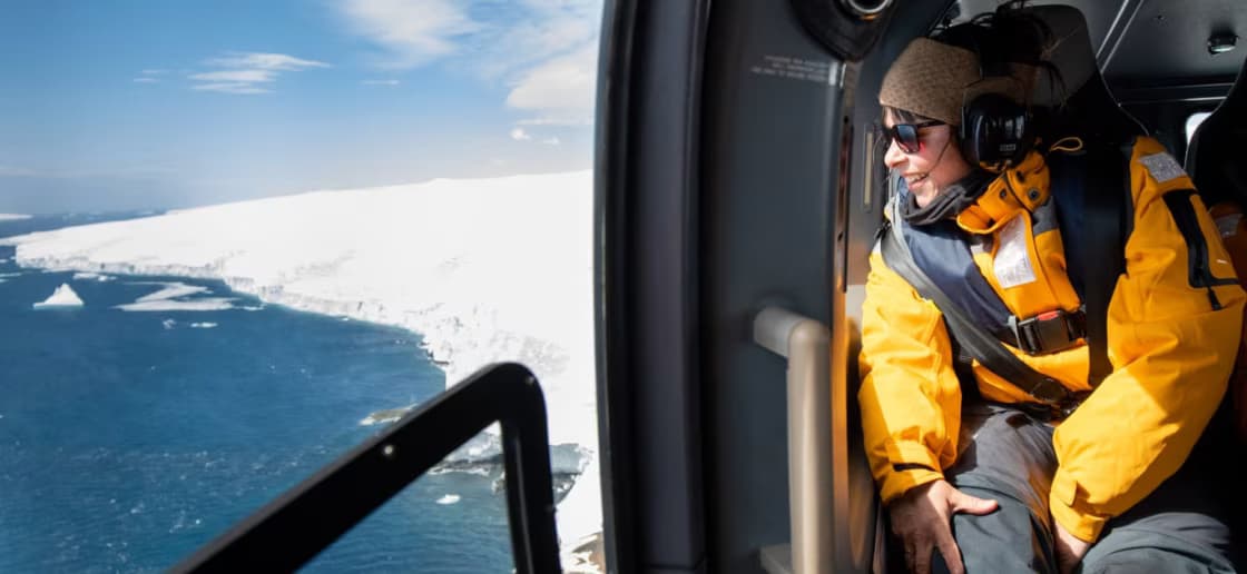 Quark Expeditions Antarctica cruise Flightseeing | Dubai Bookings