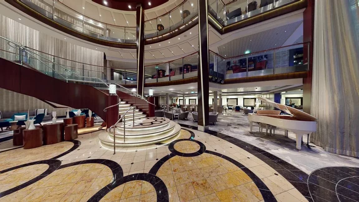 Celebrity Silhouette atrium