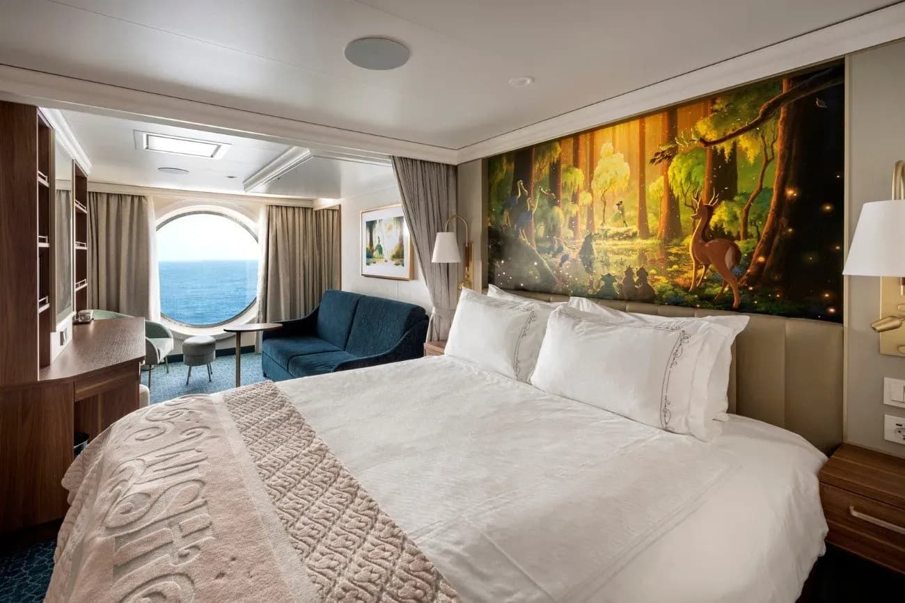Disney treasure  ocean view cabin
