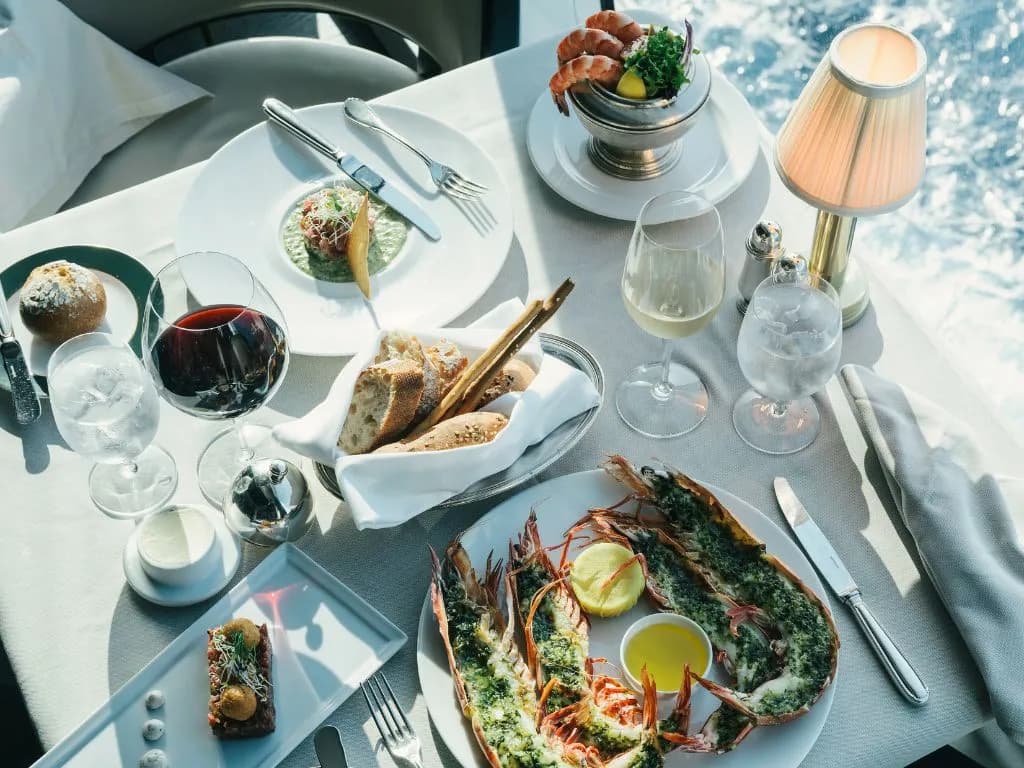 Oceania cruise food - Fine dining at sea