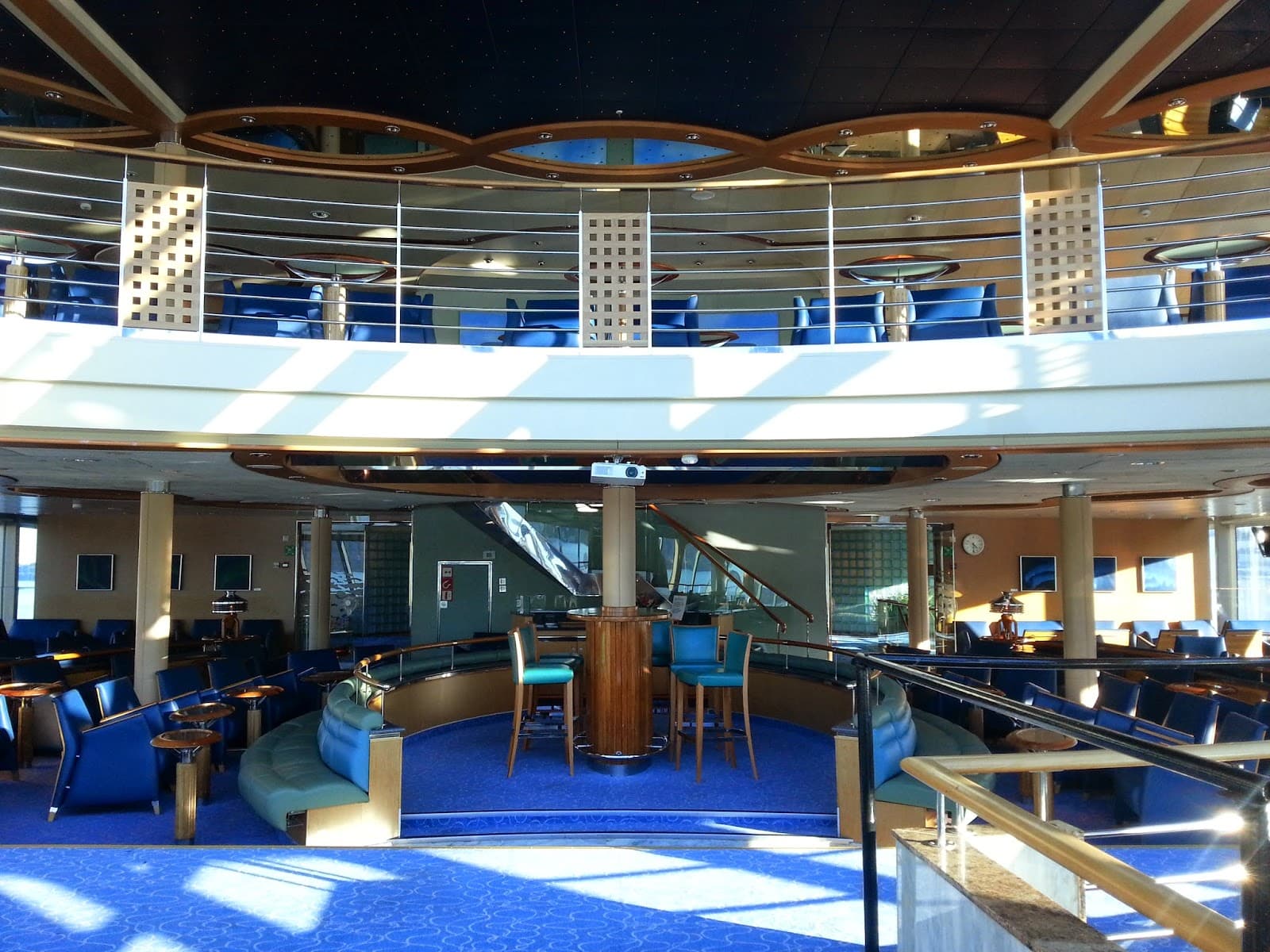 MS Trollfjord cruise ship lounge