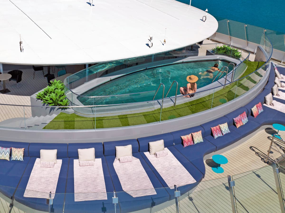 Scenic Eclipse ii Luxury Yacht swimming pool