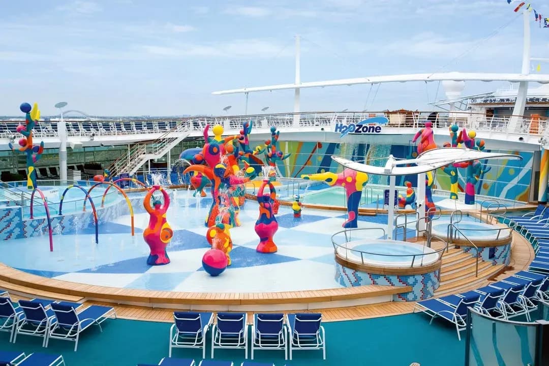Liberty of the seas, H2O Zone water park area