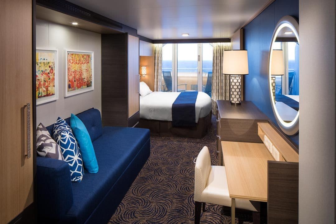 spectrum of the seas balcony cabin