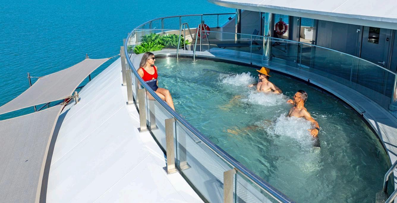 Scenic Eclipse ii Luxury Yacht swimming pool