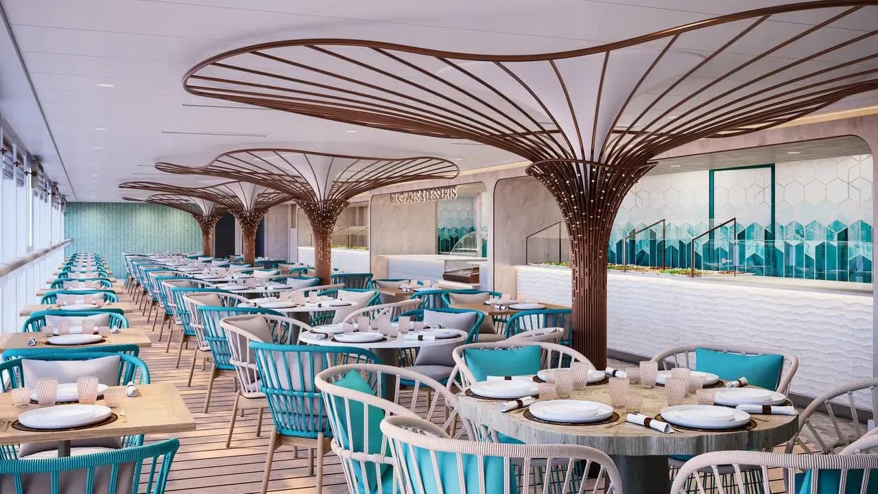 oceania allura restaurant - oceania vista