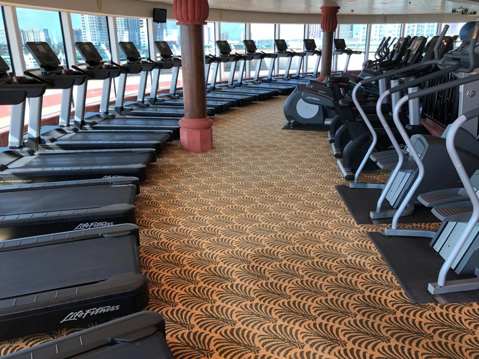 Brilliance of the Seas Gym 
