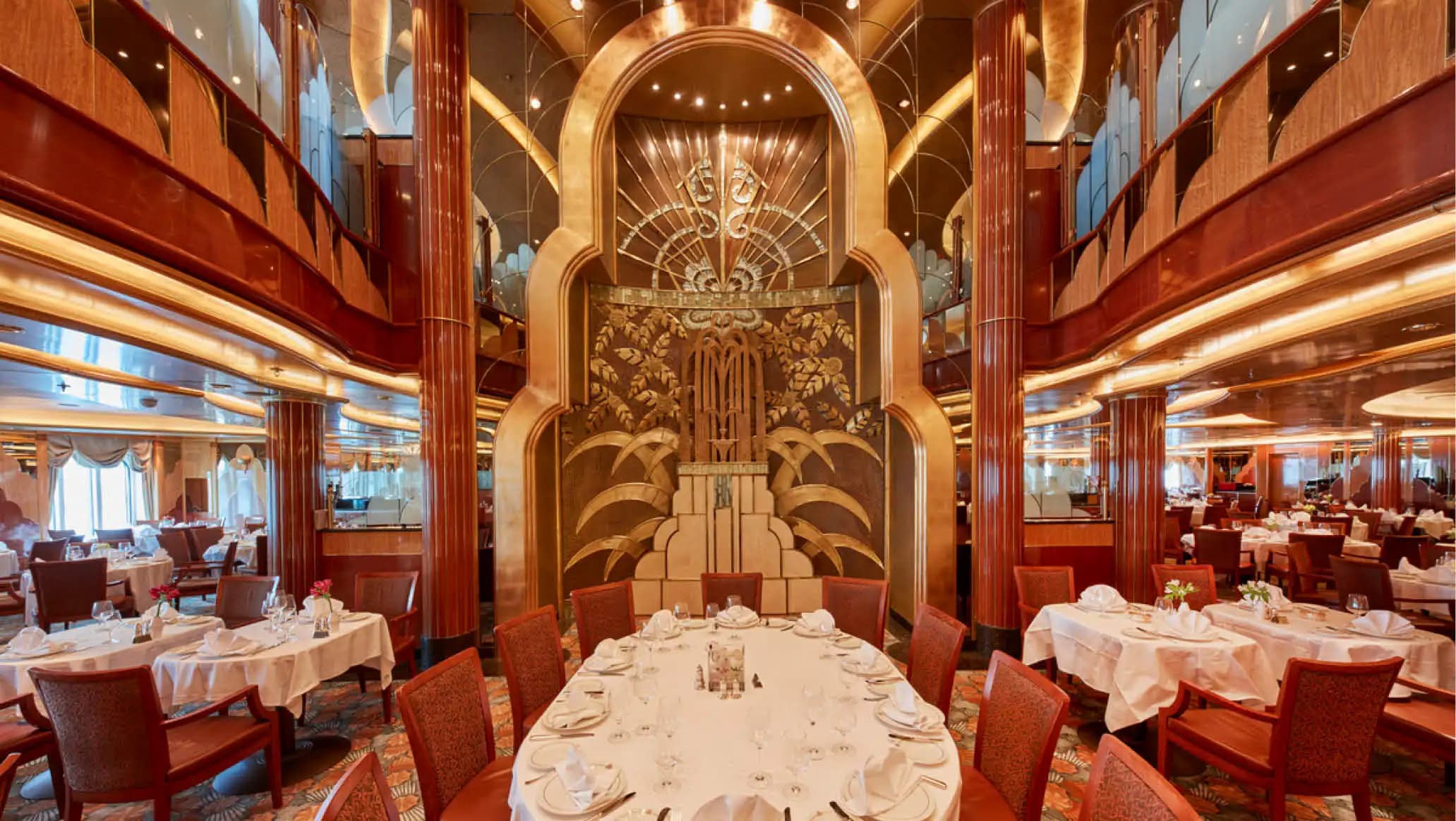 Queen elizabeth cunard Dining 