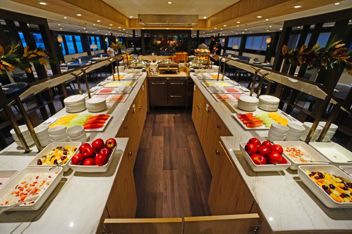 Viva one river cruise food