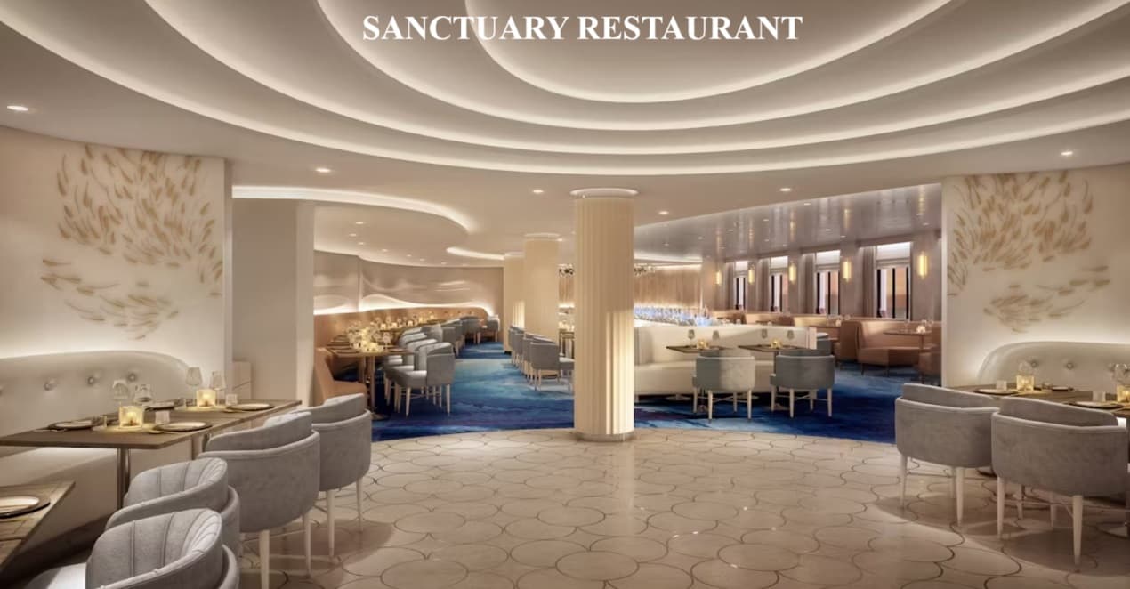 SUN PRINCESS SANCTUARY RESTAURANT