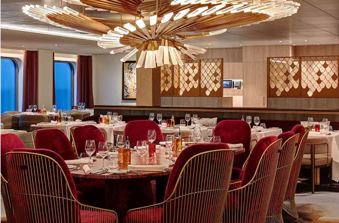 Celebrity Cruisses Restaurant, celebrity ascent