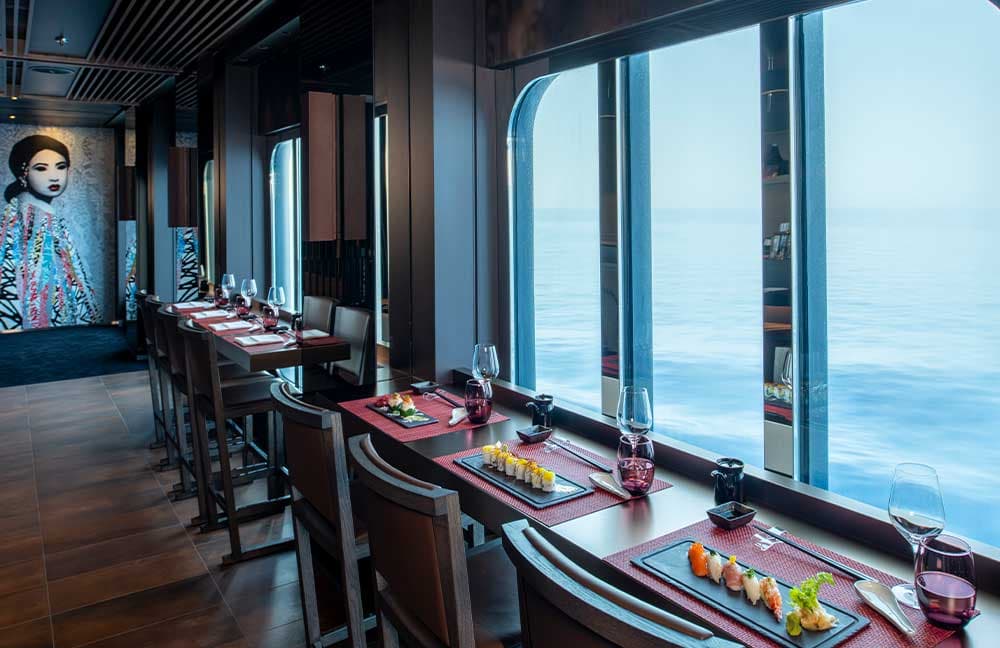 Scenic Eclipse Dinning and food