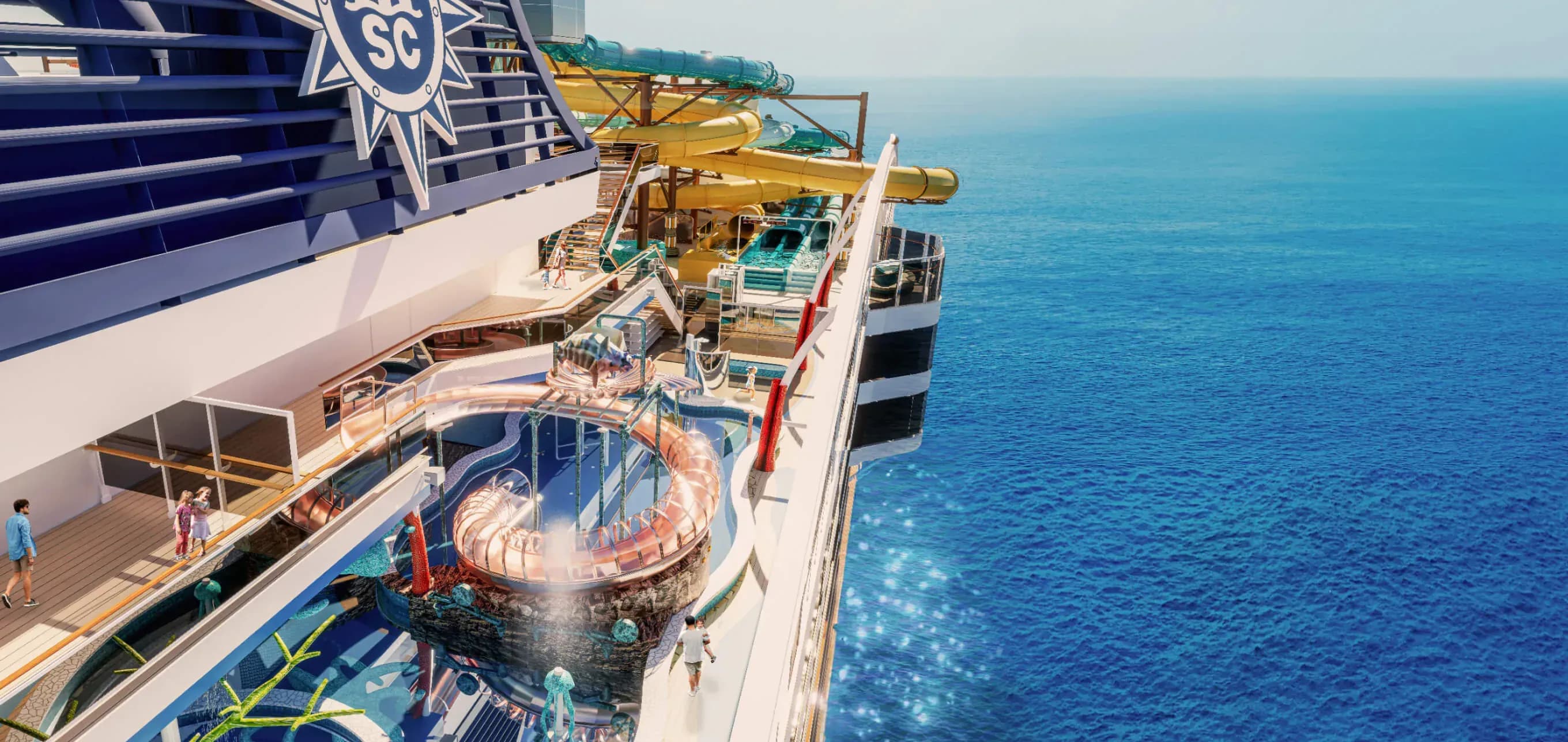MSC world America Cruise ship