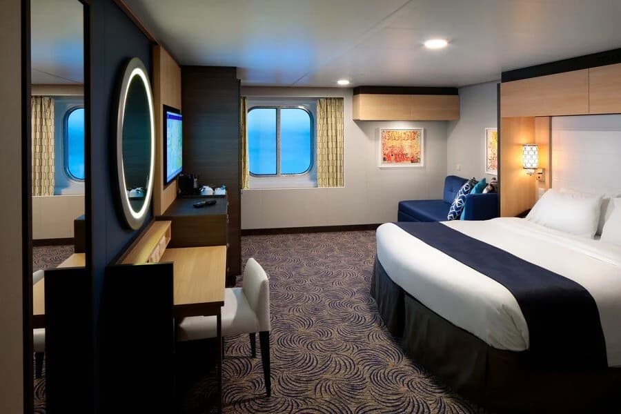 odyssey of the seas Large  oceanview cabin