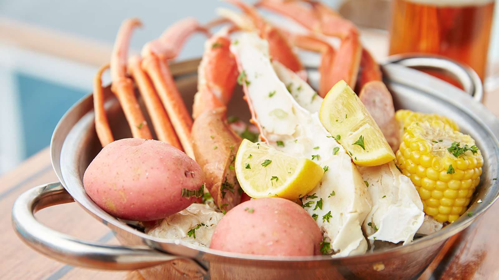 Sapphire and diamond Princess  food