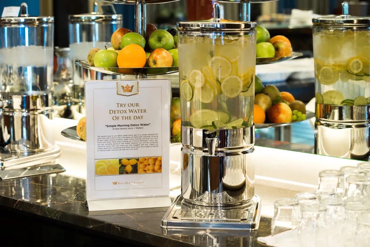 Amawaterways River cruise Dining 