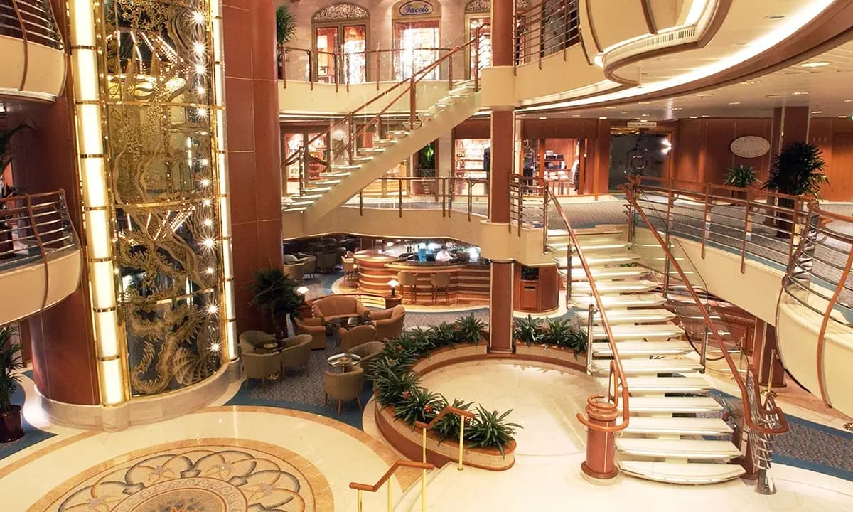 Sapphire and diamond Princess facilities