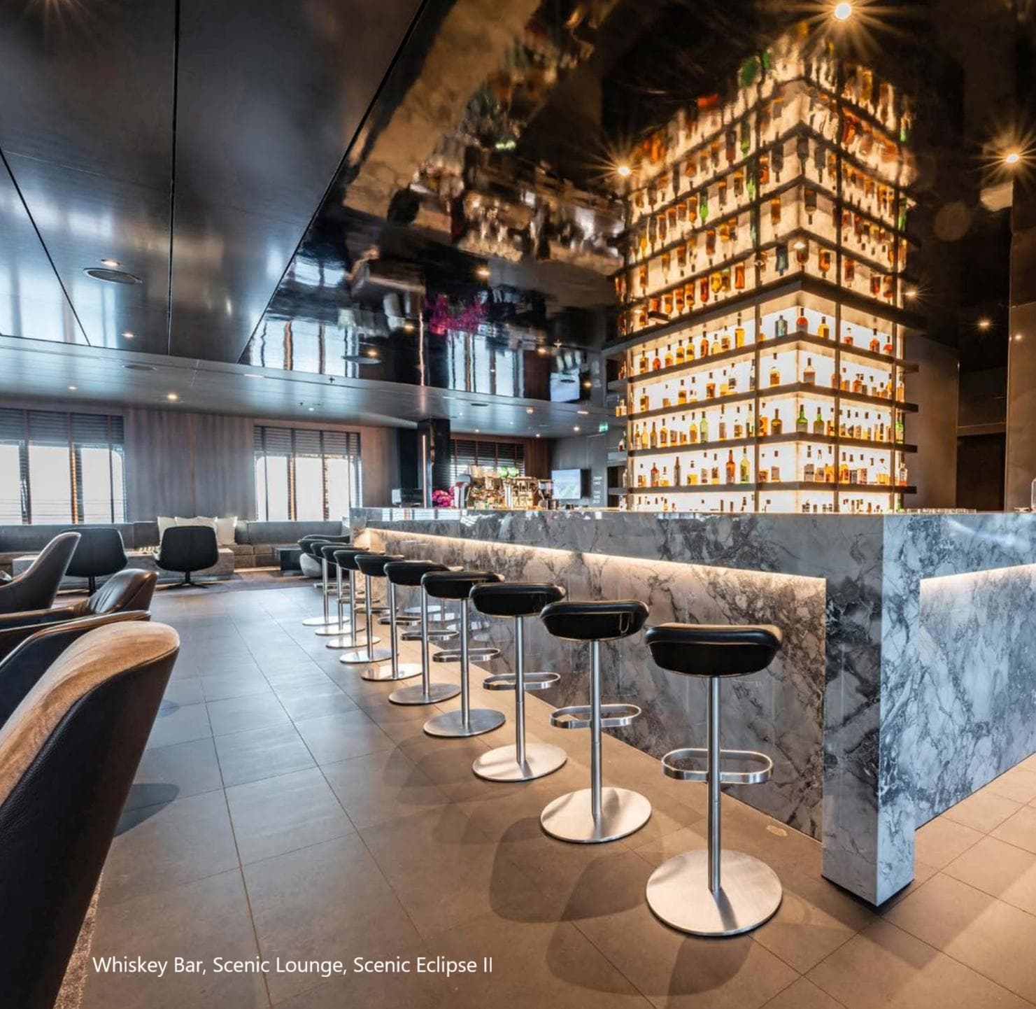Scenic Eclipse  Bars and lounge