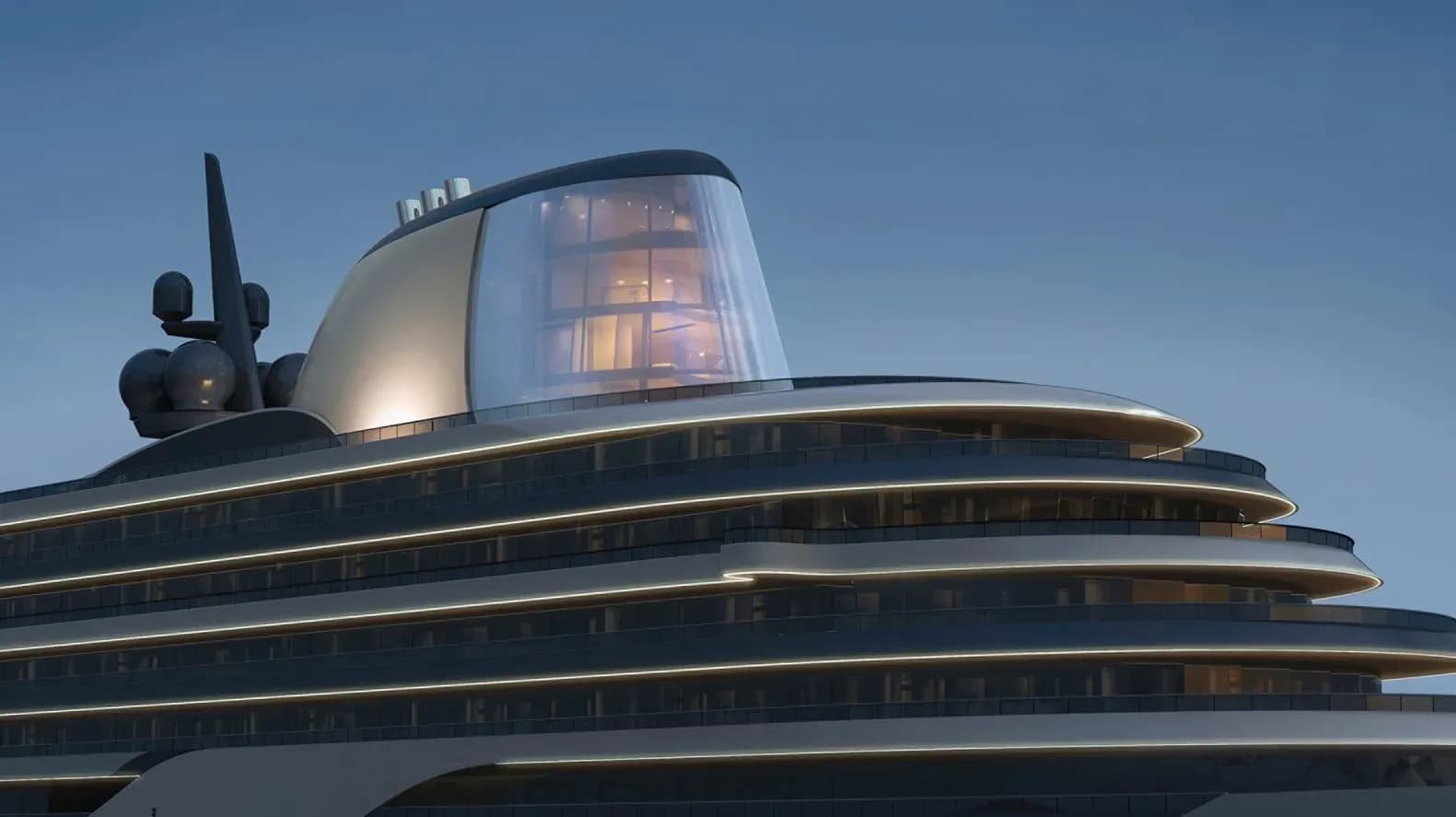 Four season yacht - Funnel Suite - Ultra-luxury Cruising