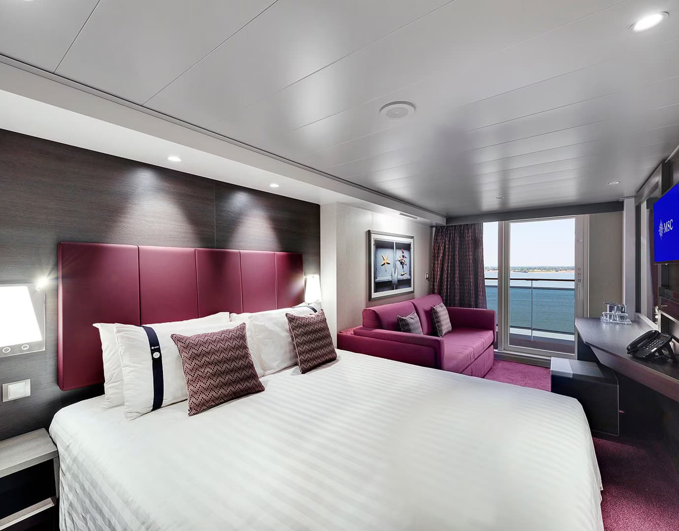 MSC Euribia Balcony view Cabin 