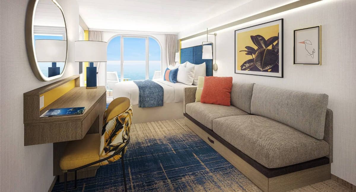 Star of the Seas - Ocean View Balcony - Dubai Cruise Booking