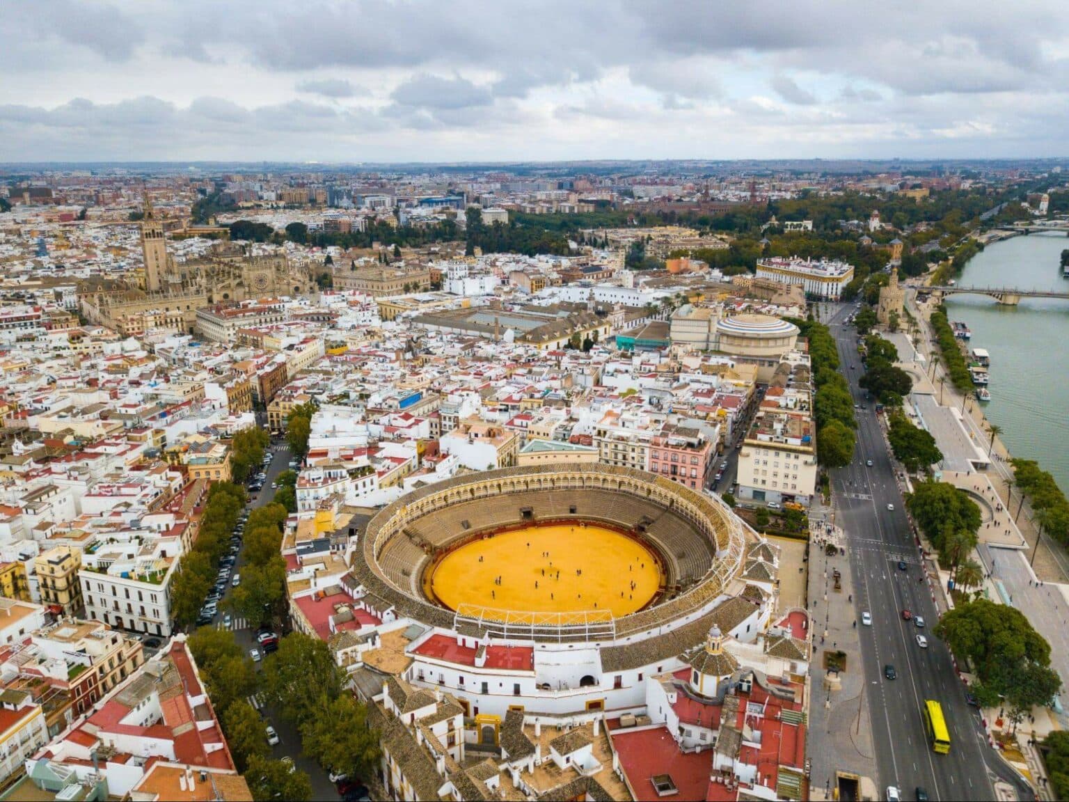 Sevill Bullfighting arena- plaza de toros de la real maestranza