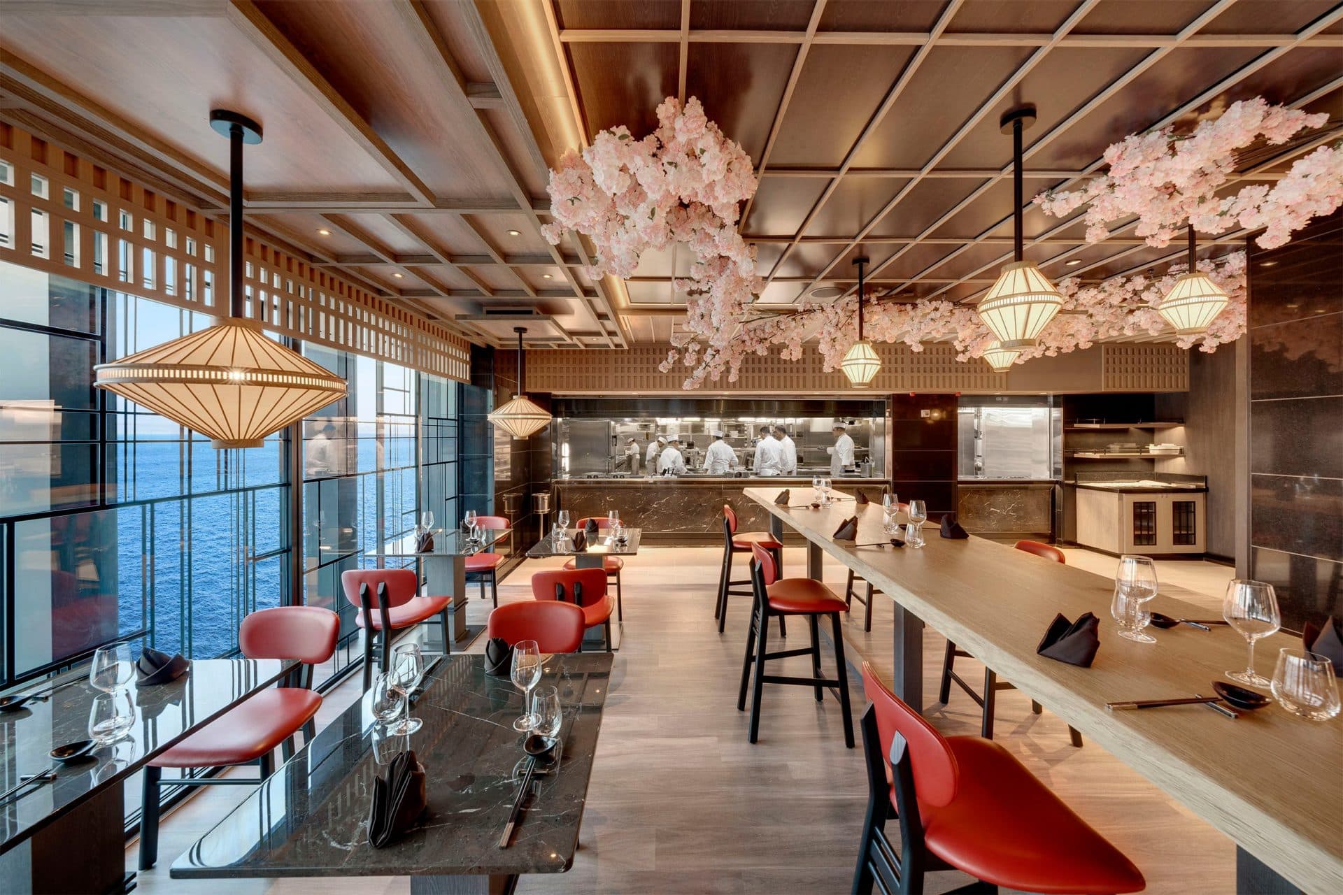 explora Journey Restaurant, Luxury Cruise,