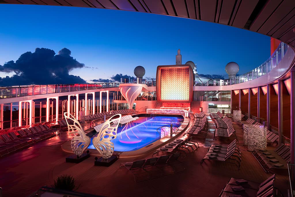 Celebrity Edge Swimming Pool