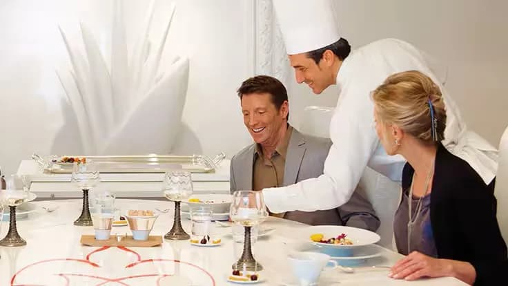 Oceania cruise food - Privee Fine dining at sea