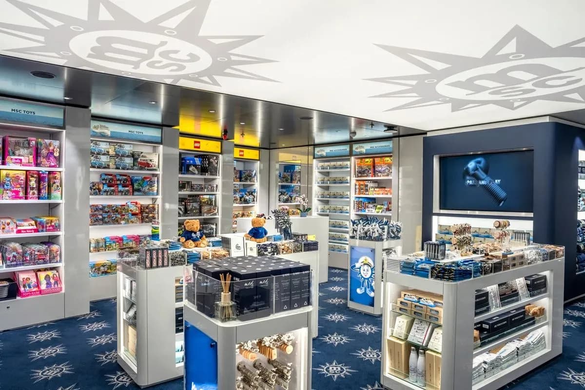 MSC world America shopping