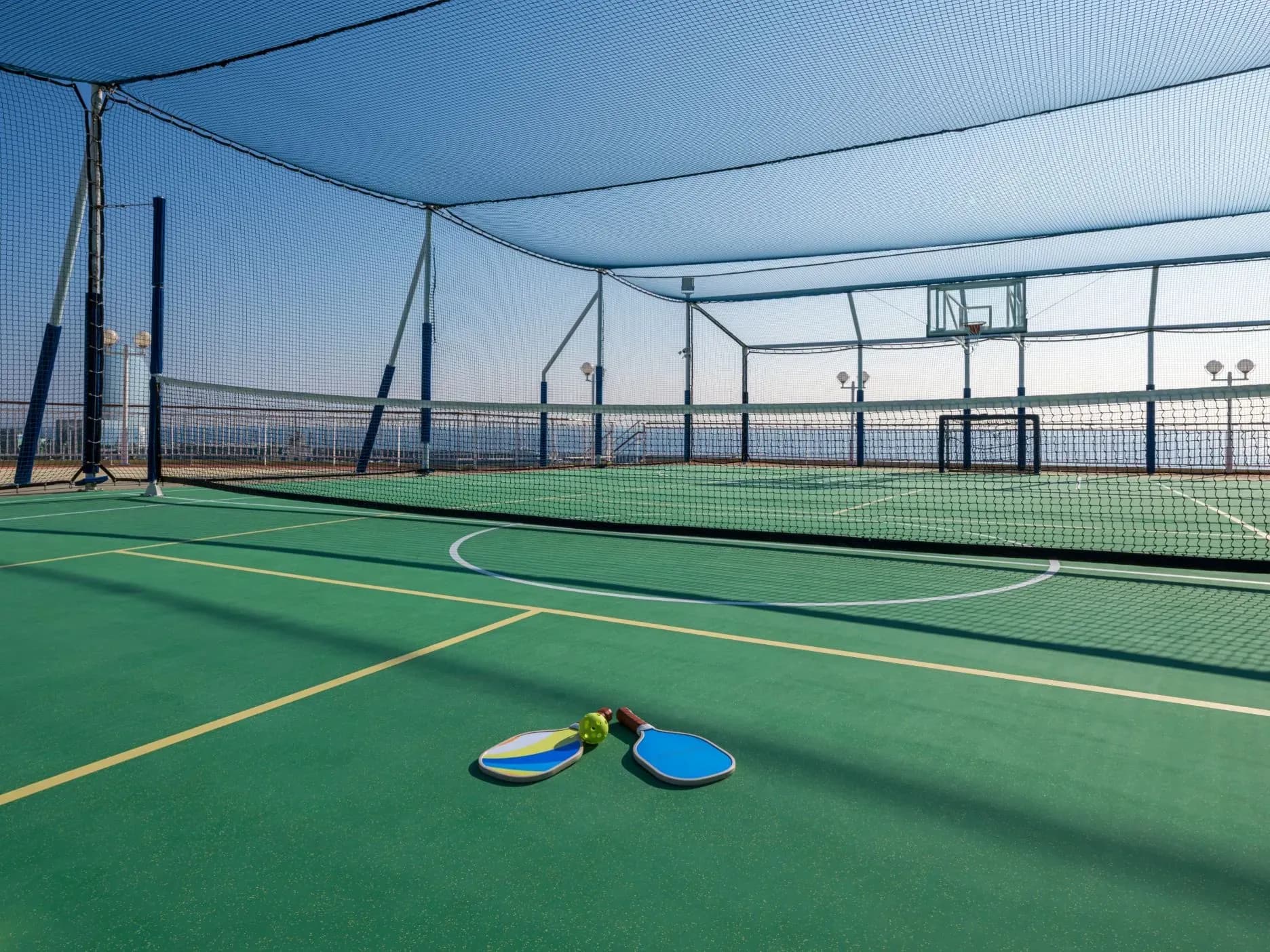 norwegian bliss tennis court