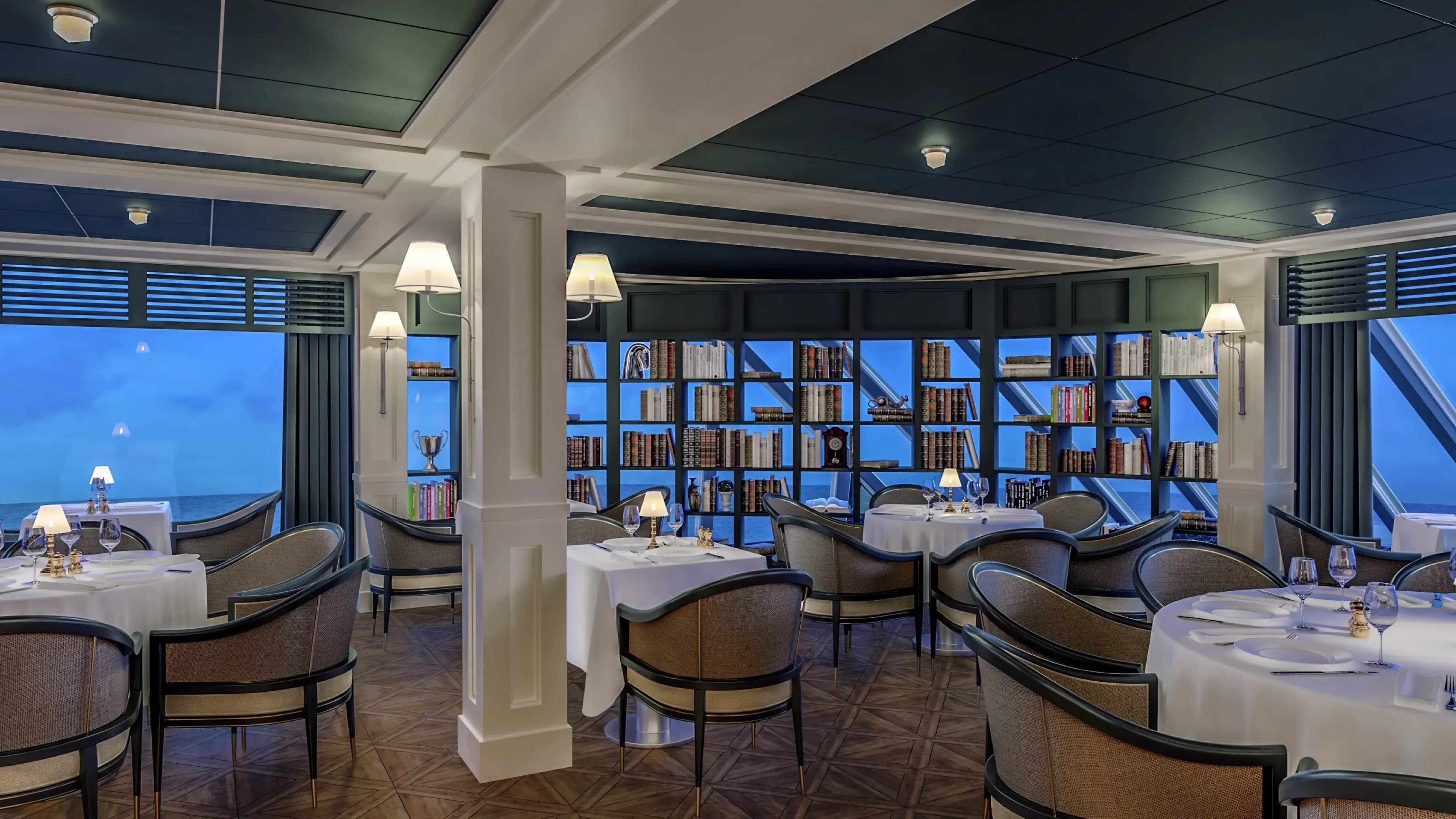 Oceania vista polo grill restaurant - oceania allura