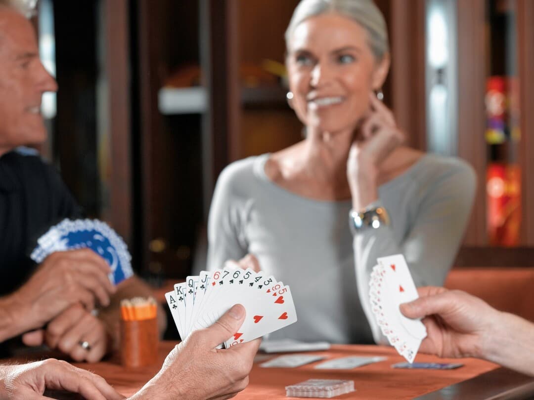 Oceania Nautica card room