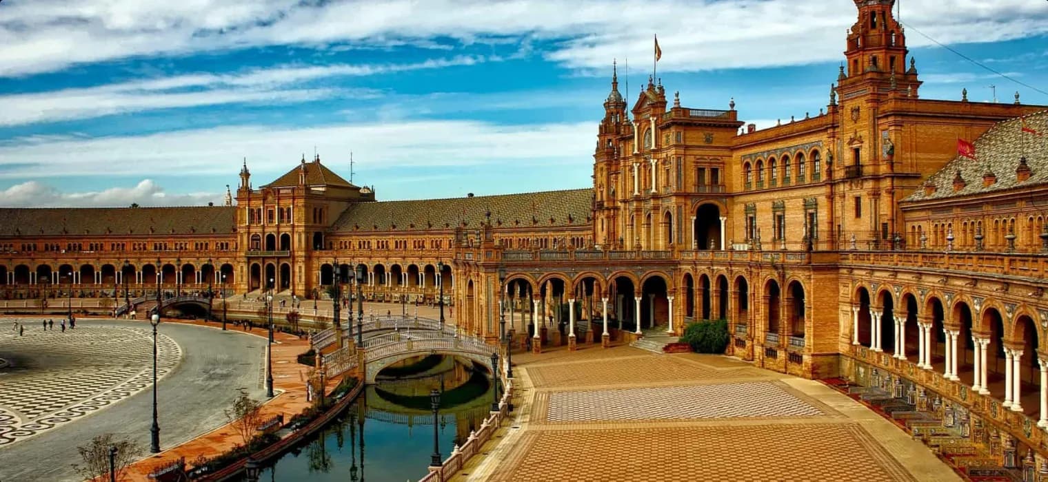 Seville, Plaza Espana - Seville Cruise Guide from Dubai