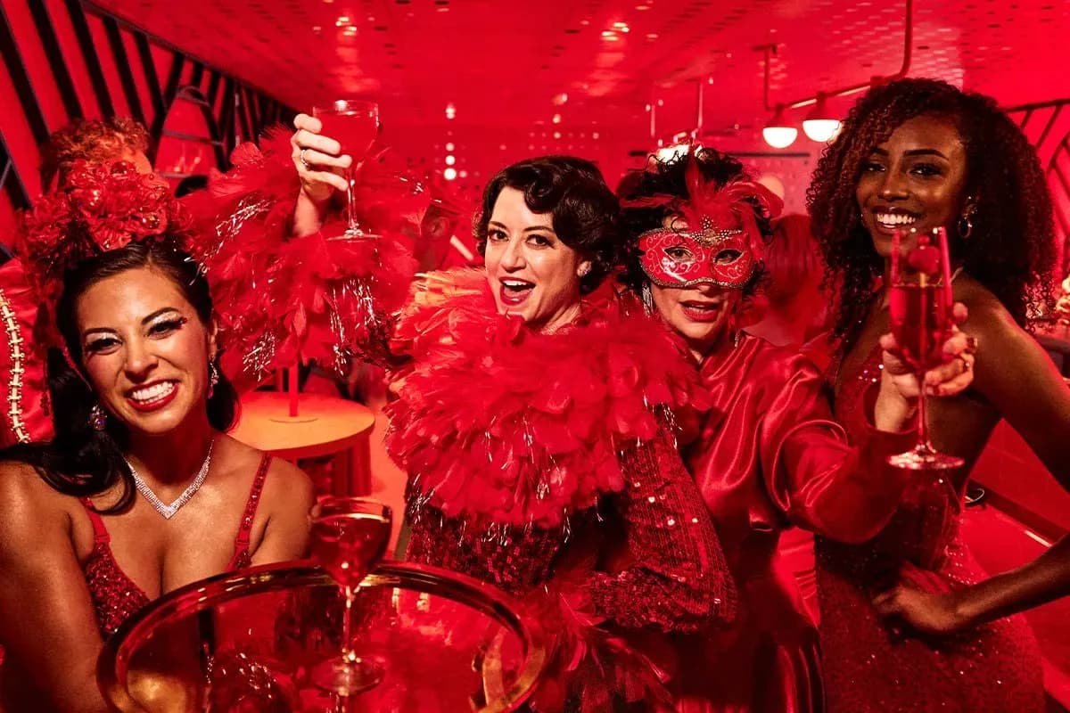 Virgin Voyage Resilient Lady shows & Entertainment | Briliant Lady | Valiant Lady