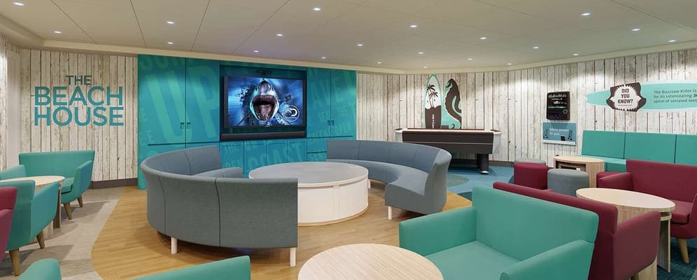 Sapphire and diamond Princess facilities