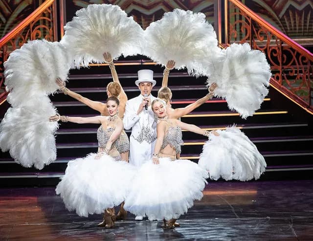 Spectrum of the Seas showgirl entertainment