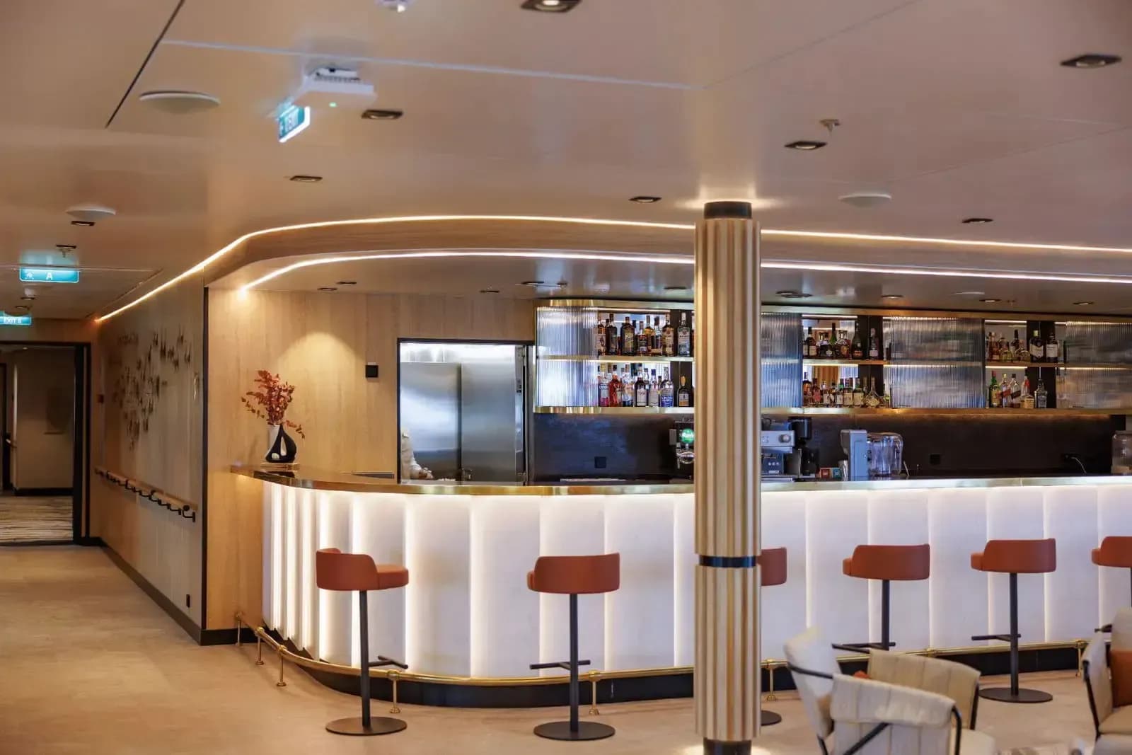 Swan Hellenic luxury cruise expedition Ship bar