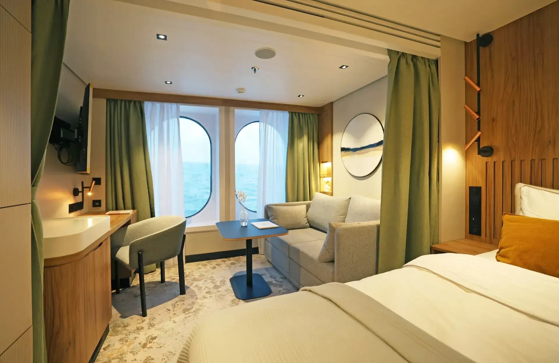 Sh Vega Ocean view cabin - swan hellenic cruises
