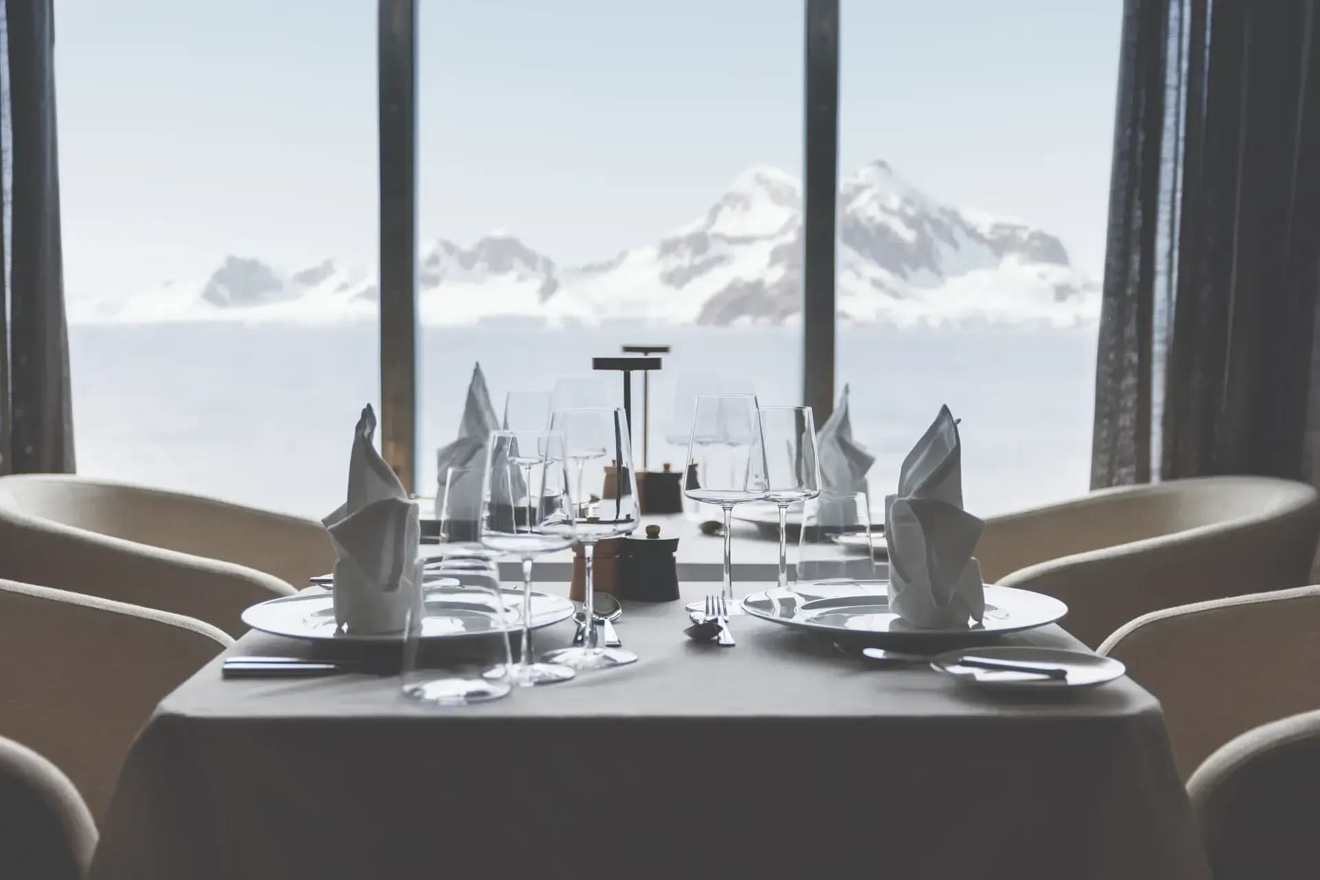 Swan Hellenic luxury cruise expedition Ship dining