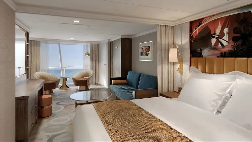 Disney Destiny Concierge Family Oceanview with Verandah