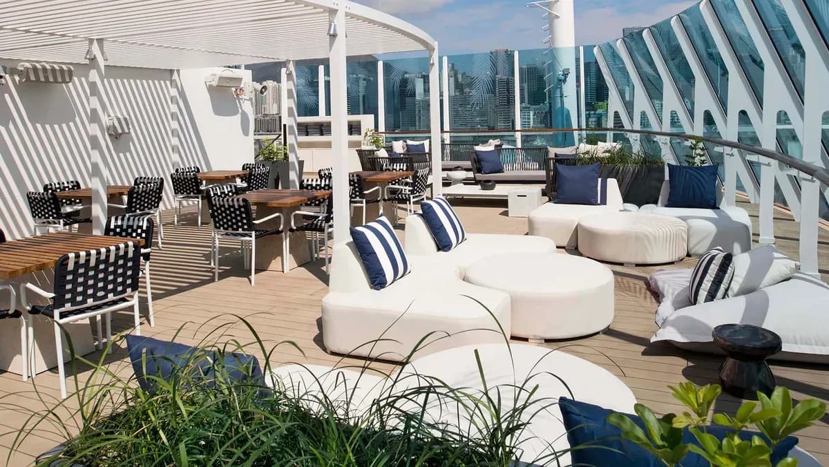 Celebrity summit retreat deck