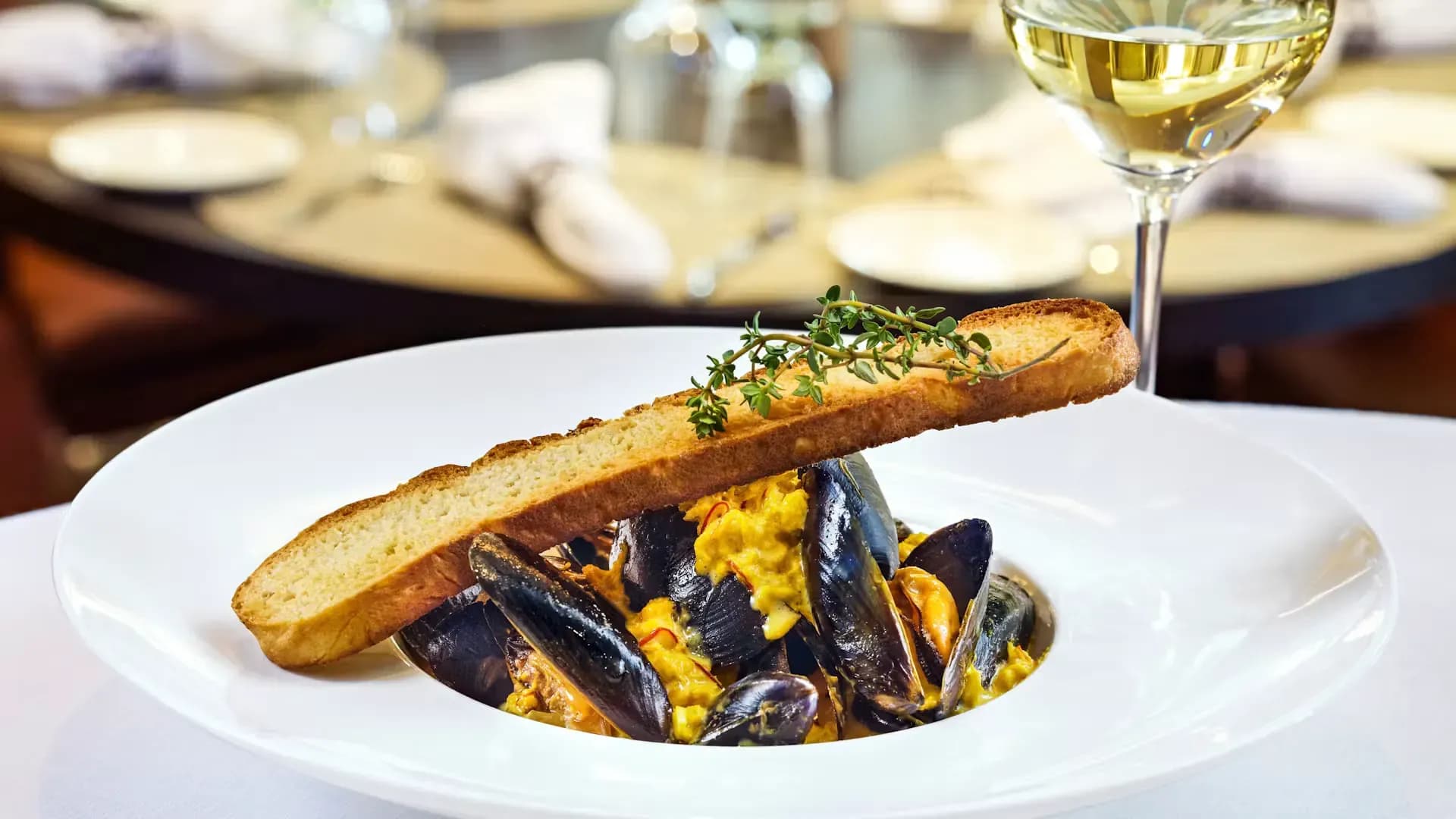 Viking Ocean Cruises mussel risotto
