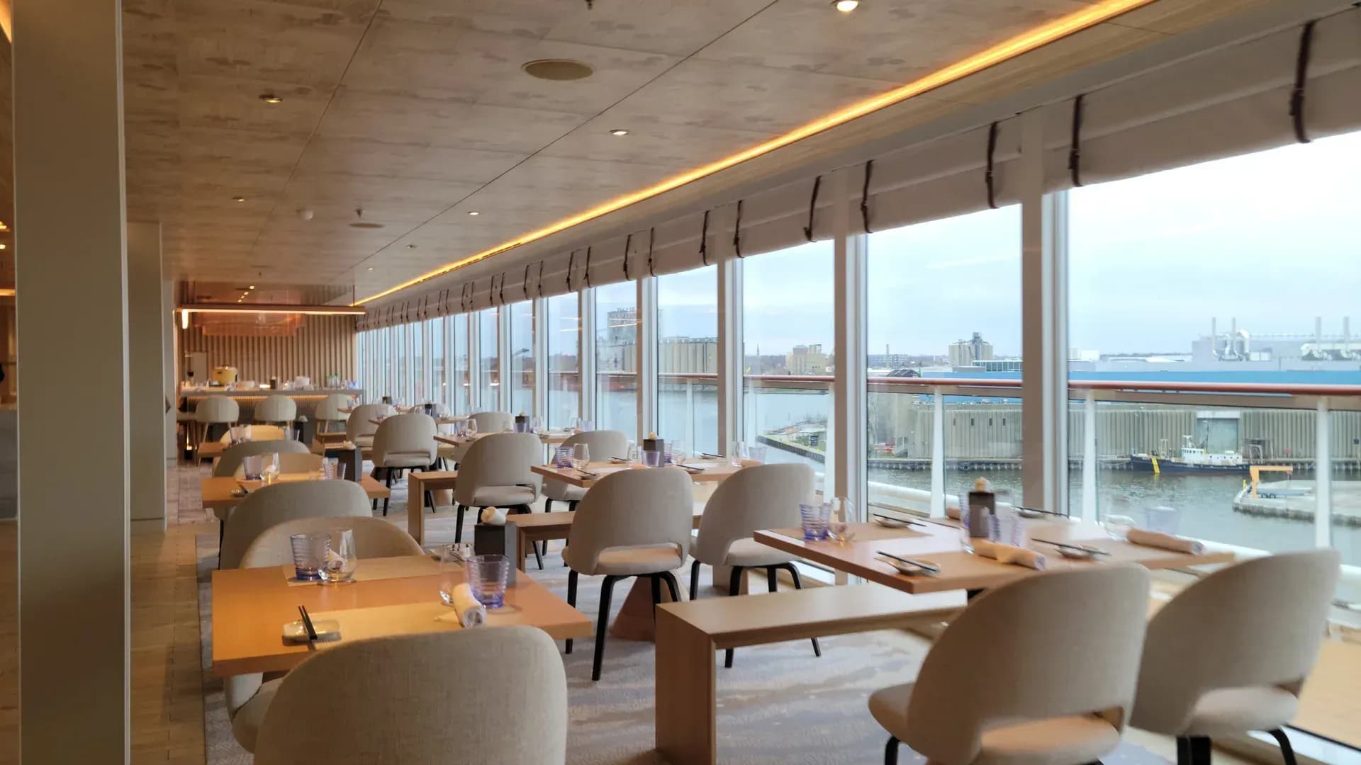 World Cafe aboard Viking Octantis