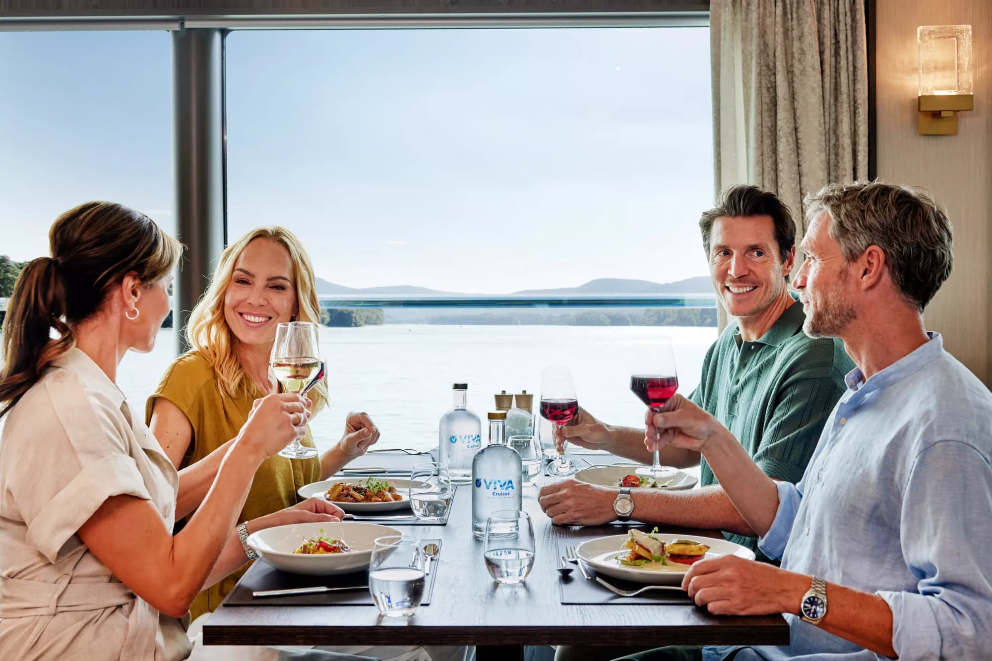 Viva one river cruise food