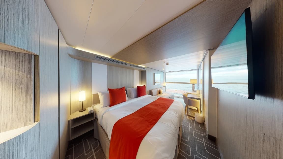 Celebrity Ascent panoramic ocean view