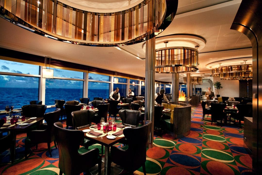 celebrity solstice dining and food