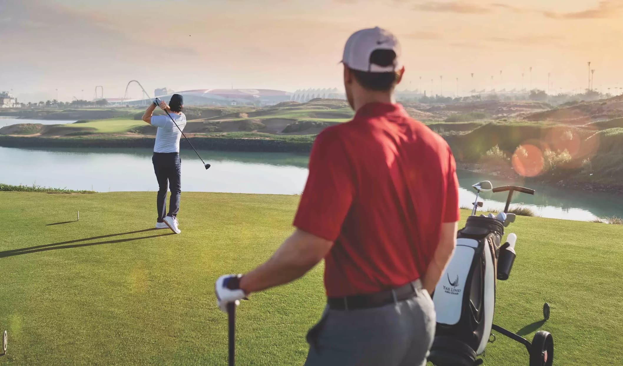 Yas golf links, Abu dhabi golf cruise