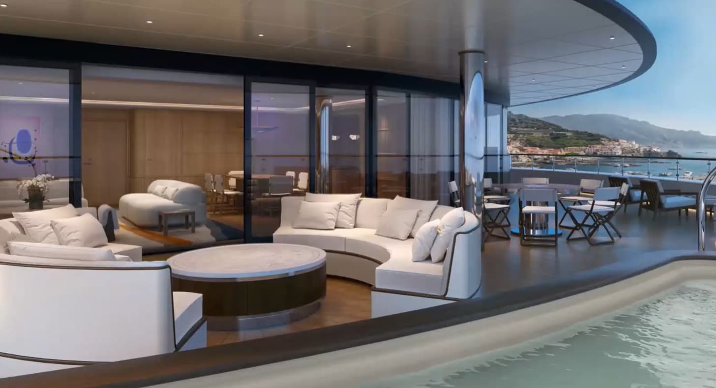 Four season yacht, luxury cruise