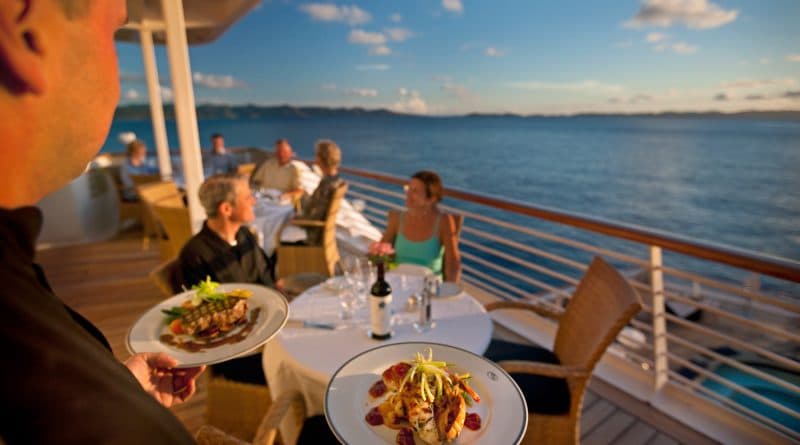 Seadream yacht club food